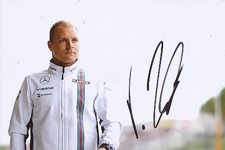 Valtteri Bottas  Mercedes   Formel 1   Auto Motorsport Foto original signiert 