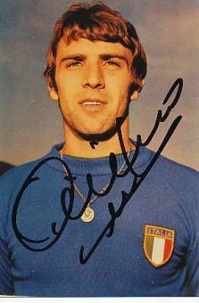 Pierino Prati † 2020  Italien  WM 1970 Fußball Autogramm Foto original signiert 