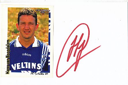Marco van Hoggdalem  FC Schalke 04  Fußball Autogramm Karte  original signiert 