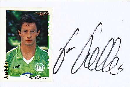 Jens Keller  VFL Wolfsburg  Fußball Autogramm Karte  original signiert 