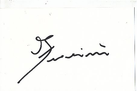 Giovanni Francini  Italien  Fußball Autogramm Karte  original signiert 