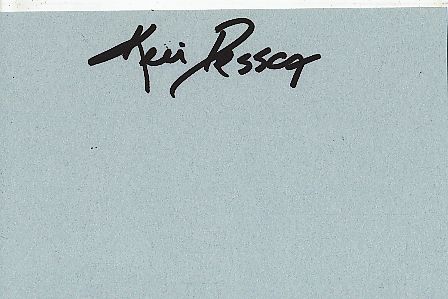 Kerry Potter  Reiten  Autogramm Karte  original signiert 
