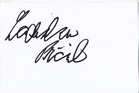 Ladislav Prasil  Tschechien    Leichtathletik  Autogramm Karte  original signiert 