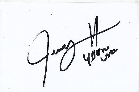 Jerry Harris  USA   Leichtathletik  Autogramm Karte  original signiert 