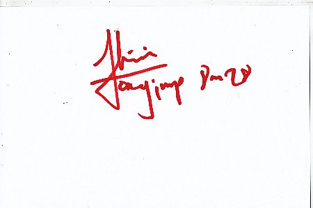 Jonathan Chimei   Leichtathletik  Autogramm Karte  original signiert 