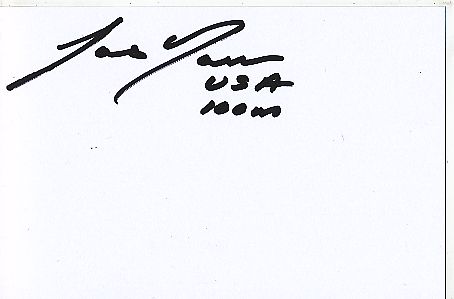 Joshua Norman  USA   Leichtathletik  Autogramm Karte  original signiert 