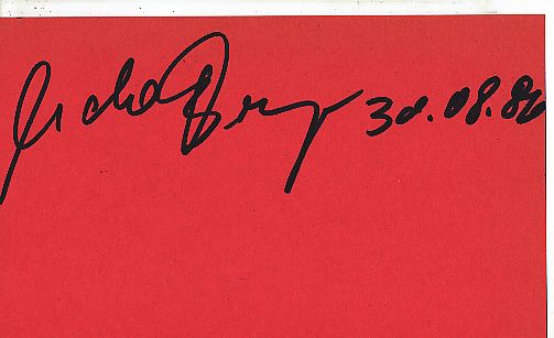 Udo Beyer   Leichtathletik  Autogramm Karte  original signiert 