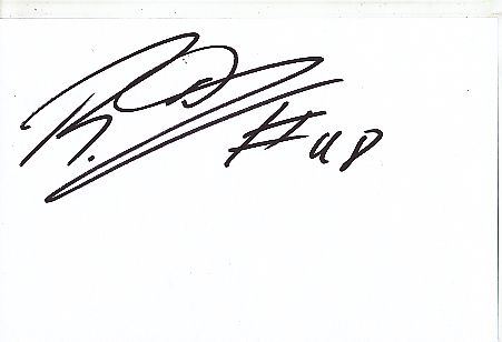 Bernd Eckenbach   Motorrad  Autogramm Karte  original signiert 