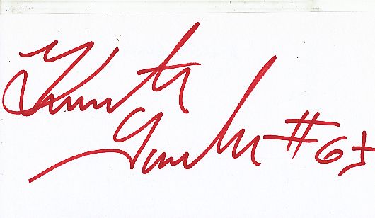 Kenneth Gundurson   Motorrad  Autogramm Karte  original signiert 