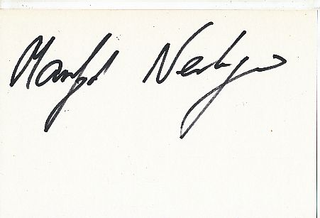 Manfred Nerlinger  Gewichtheben  Autogramm Karte  original signiert 