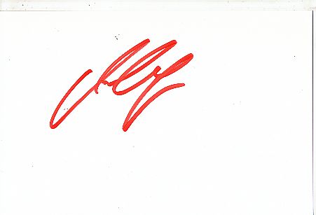 Alexander Cejka  Golf  Autogramm Karte  original signiert 