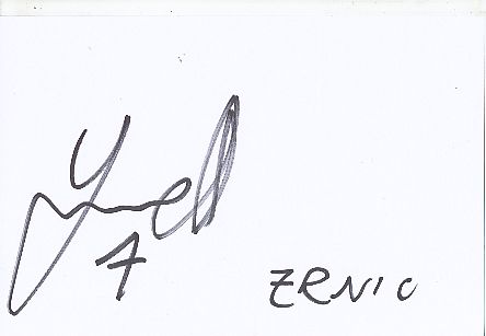 Vedran Zrnic  Kroatien  Handbal  Autogramm Karte  original signiert 