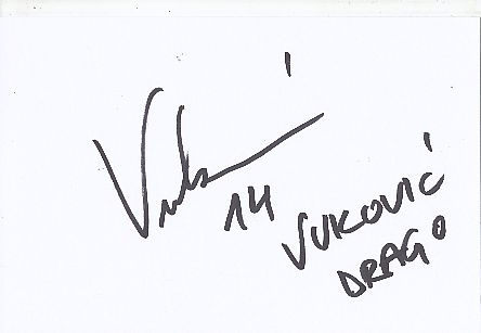 Drago Vukovic  Kroatien  Handbal  Autogramm Karte  original signiert 
