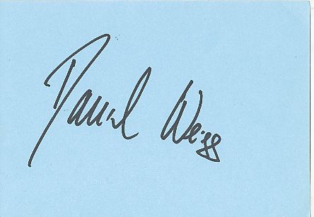 Daniel Weiss   Eiskunstlauf  Autogramm Karte original signiert 