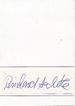 Reinhard Aechtle   Leichtathletik  Autogramm Karte  original signiert 