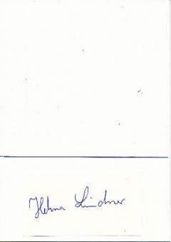 Helma Lindner   Leichtathletik  Autogramm Karte  original signiert 
