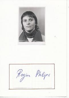 Regina Philips  Judo  Autogramm Karte  original signiert 