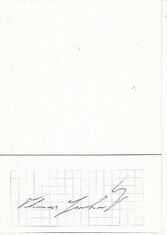 Thomas Gerhard  Turnen  Autogramm Karte original signiert 