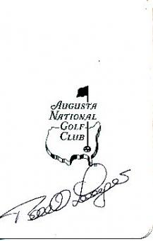 Bernhard Langer  Golf  Autogramm Karte original signiert 