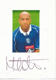 Martin O' Connor  FC Birmingham City  Fußball Autogramm Foto original signiert 
