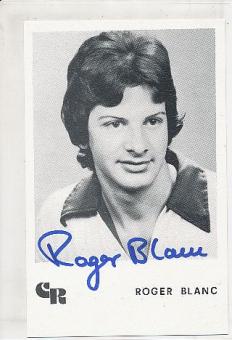 Roger Blanc   Musik  Autogrammkarte original signiert 