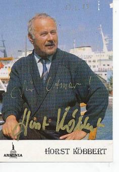 Horst Köbbert   Musik  beschädigte Autogrammkarte original signiert 
