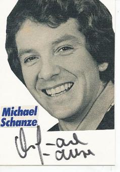Michael Schanze  TV  Karte original signiert 