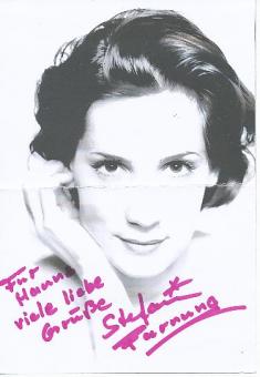 Stefanie Farnung  Film + TV  Autogrammkarte original signiert 