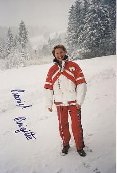 Brigitte ?   Ski Alpin  Autogramm Foto original signiert 