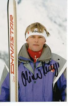 Oliver Künzi  CH  Ski Alpin  Autogramm Foto original signiert 