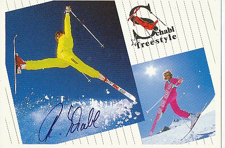 Schabl  Freestyle  Ski  Autogrammkarte original signiert 