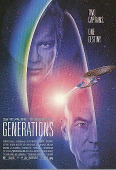 Star Trek Generations  Nr.394  Film + TV    Autogrammkarte 