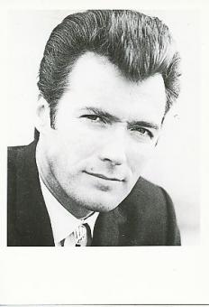 Clint Eastwood    Film + TV    Autogrammkarte 