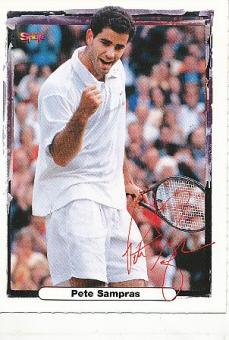 Pete Sampras  USA  Tennis  Bravo  Autogrammkarte 