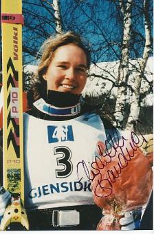 Elisabeth Brandner  Ski Alpin   Autogramm Foto original signiert 