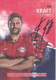 Kai Kraft  2015/2016  RB Leipzig  Fußball  Autogrammkarte original signiert 