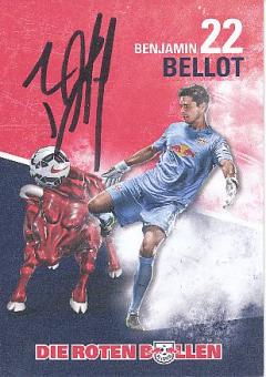 Benjamin Bellot  2015/2016  RB Leipzig  Fußball  Autogrammkarte original signiert 
