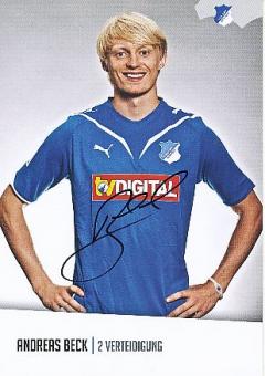 Andreas Beck   2010/2011  TSG 1899 Hoffenheim  Fußball  Autogrammkarte original signiert 