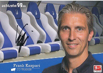 Frank Kaspari   2013/2014  TSG 1899 Hoffenheim  Fußball  Autogrammkarte original signiert 