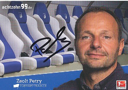 Zsolt Petry  2013/2014  TSG 1899 Hoffenheim  Fußball  Autogrammkarte original signiert 