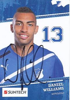 Daniel Williams  2011/2012  TSG 1899 Hoffenheim  Fußball  Autogrammkarte original signiert 