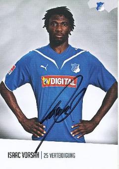 Isaac Vorsah  2010/2011  TSG 1899 Hoffenheim  Fußball  Autogrammkarte original signiert 
