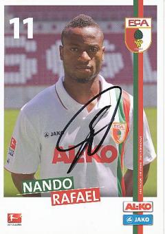 Nando Rafael  2011/2012  FC Augsburg  Fußball  Autogrammkarte original signiert 