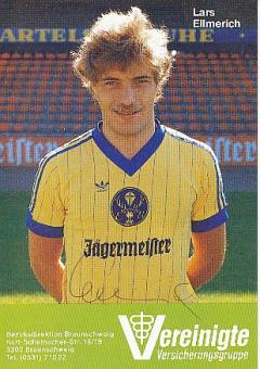 Lars Ellmerich  Eintracht Braunschweig  Fußball  Autogrammkarte original signiert 