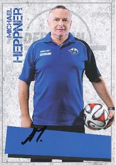 Michael Heppner   2014/2015  SC Paderborn  Fußball  Autogrammkarte original signiert 