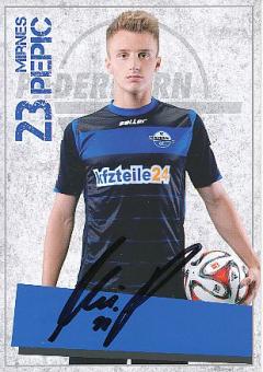 Mirnes Pepic   2014/2015  SC Paderborn  Fußball  Autogrammkarte original signiert 