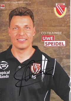 Uwe Speidel  2013/2014  Energie Cottbus  Fußball  Autogrammkarte original signiert 