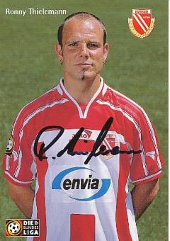 Ronny Thielemann  2001/2002  Energie Cottbus  Fußball  Autogrammkarte original signiert 