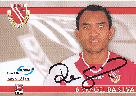 Vragel Da Silva  2007/2008  Energie Cottbus  Fußball  Autogrammkarte original signiert 