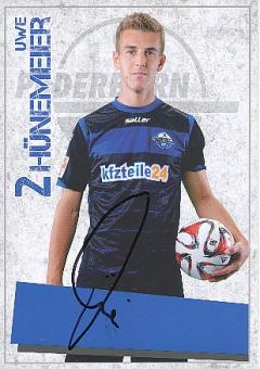 Uwe Hünemeier   2014/2015  SC Paderborn  Fußball  Autogrammkarte original signiert 